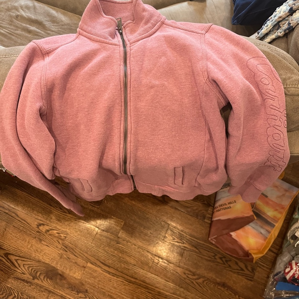 Pink Zip-Up Jacket